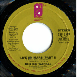 Dexter Wansel Life On Mars Vinyl 7" USED