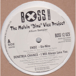 Malvin 'Dino' Vice Album Sampler USED VINYL 12INCH 45 RPM EP