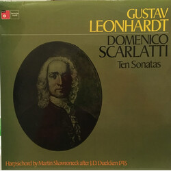 Gustav Leonhardt / Domenico Scarlatti Gustav Leohardt Plays Ten Sonatas For Harpsichord Vinyl LP USED