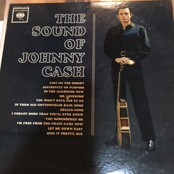 Johnny Cash The Sound Of Johnny Cash Vinyl LP USED