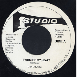 Carl Dawkins Rhythm Of My Heart Vinyl 7" USED