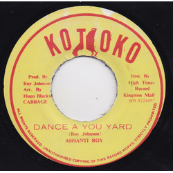 Congo Ashanti Roy Dance A You Yard Vinyl 7" USED