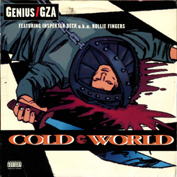 The Genius / GZA / Inspectah Deck / Rollie Fingers Cold World Vinyl 12" USED