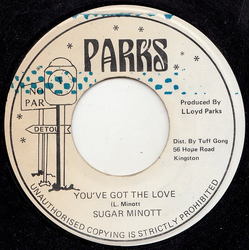 Sugar Minott You've Got The Love Vinyl 7" USED