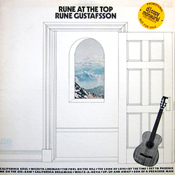 Rune Gustafsson Rune At The Top Vinyl LP USED