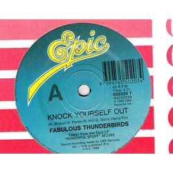 The Fabulous Thunderbirds Knock Yourself Out Vinyl 7" USED
