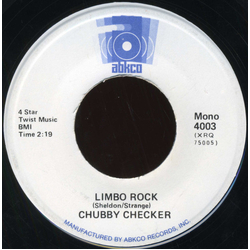 Chubby Checker Limbo Rock / Let's Twist Again Vinyl 7" USED