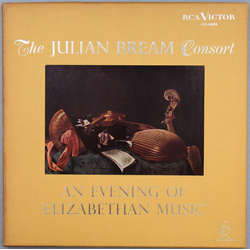 The Julian Bream Consort An Evening Of Elizabethan Music Vinyl LP Box Set USED