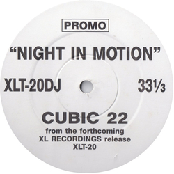 Cubic 22 Night In Motion Vinyl 12" USED