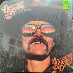 Dickey Betts & Great Southern Atlanta's Burning Down Vinyl LP USED