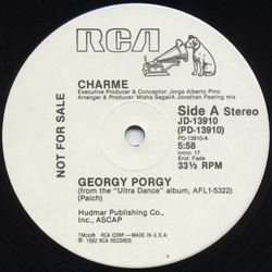 Charme US Georgy Porgy Vinyl 12" USED