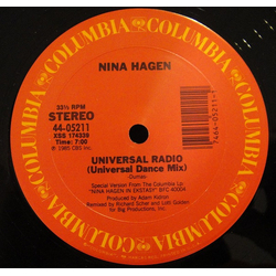 Nina Hagen Universal Radio Vinyl 12" USED