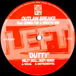 Outlaw Breaks / Gemma Fox / Sweetie Irie Dutty (Wiley (Roll Deep) Remixes) Vinyl 12" USED