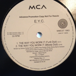 E.Y.C. The Way You Work It Vinyl 12" USED