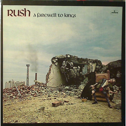 Rush A Farewell To Kings Vinyl LP USED