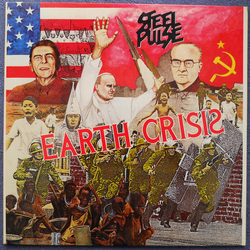 Steel Pulse Earth Crisis Vinyl LP USED