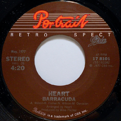Heart Barracuda / Straight On Vinyl 7" USED
