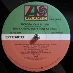 Steve Arrington's Hall Of Fame Nobody Can Be You Vinyl 12" USED