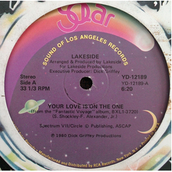 Lakeside Your Love Is On The One Vinyl 12" USED