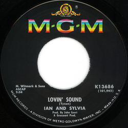 Ian & Sylvia Lovin' Sound / Pilgrimage To Paradise Vinyl 7" USED