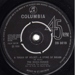 Mood Mosaic A Touch Of Velvet - A Sting Of Brass Vinyl 7" USED