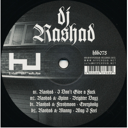 DJ Rashad I Don't Give A Fuck Vinyl 12" USED