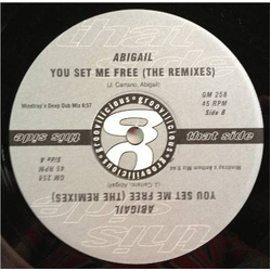 Abigail You Set Me Free (The Remixes) Vinyl 12" USED