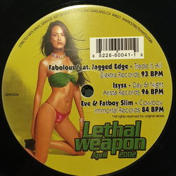 Various Lethal Weapon April 2002 Vinyl 12" USED