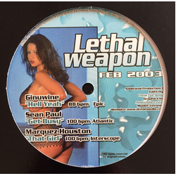 Various Lethal Weapon Feb 2003 Vinyl 12" USED