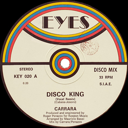 Carrara Disco King (Vocal Remix) Vinyl 12" USED