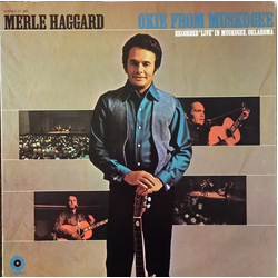 Merle Haggard / The Strangers US Jimmy Tittle Okie From Muskogee (Recorded "Live" In Muskogee, Oklahoma) Vinyl LP USED