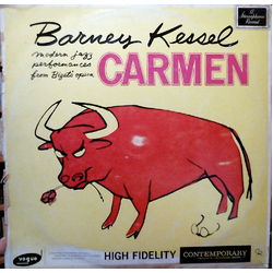 Barney Kessel Modern Jazz Performances From Bizet's Carmen Vinyl LP USED