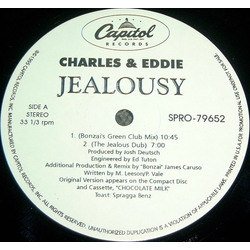 Charles & Eddie Jealousy Vinyl 12" USED