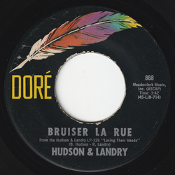 Hudson & Landry Bruiser La Rue / Ajax Airlines Vinyl 7" USED