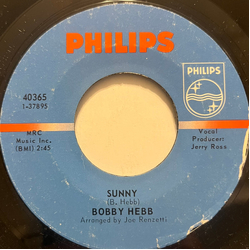 Bobby Hebb Sunny / Bread Vinyl 7" USED
