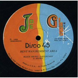Black Uhuru / Jah Grundy / Joe Gibbs & The Professionals Rent Man / Resident Area / Eviction Vinyl 12" USED