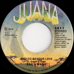 Anita Ward Spoiled By Your Love Vinyl 7" USED