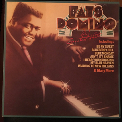 Fats Domino 20 Greatest Hits Vinyl LP USED