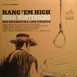 Hugo Montenegro, His Orchestra And Chorus Hang 'Em High Vinyl LP USED
