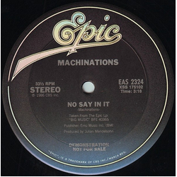 Machinations No Say In It Vinyl 12" USED