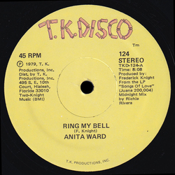 Anita Ward Ring My Bell Vinyl 12" USED