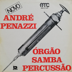 André Penazzi Novo Órgão Samba Percussão Vinyl LP USED
