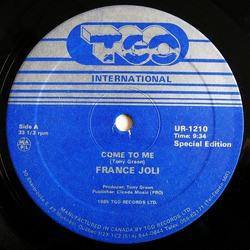 France Joli Come To Me / Don't Let Go Vinyl 12" USED