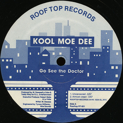 Kool Moe Dee Go See The Doctor / Monster Crack Vinyl 12" USED