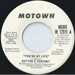 Bottom & Co. You're My Life Vinyl 7" USED
