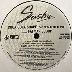 Sasha (7) Coca Cola Shape / Dat Sexy Body Vinyl 12" USED