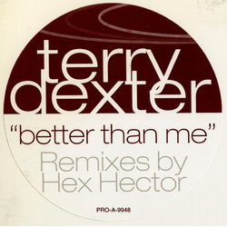 Terry Dexter Better Than Me (Remixes By Hex Hector) Vinyl 12" USED