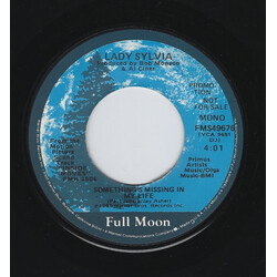 Lady Sylvia Something's Missing In My Life USED VINYL 7INCH 45 RPM PROMO STEREO MONO
