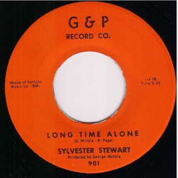 Sylvester Stewart Help Me With My Broken Heart / Long Time Alone Vinyl 7" USED