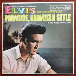 Elvis Presley Paradise, Hawaiian Style Vinyl LP USED